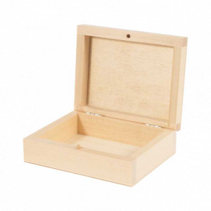 Wooden box for playing cards - 130x90x35 mm - Decofrog - Art Materials